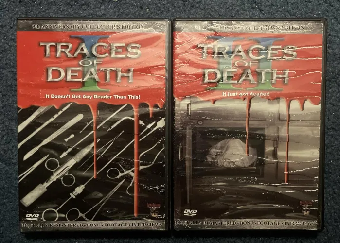 Can anyone scan the DVD art for the Traces of Death series?