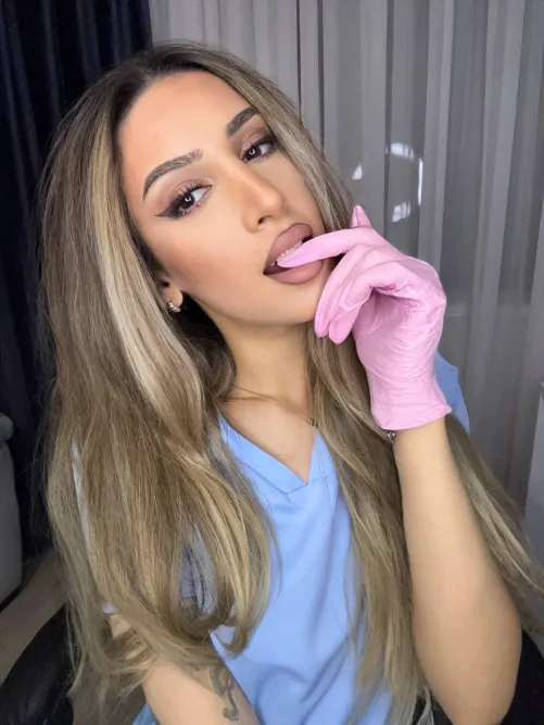 Caution: This nurse may cause unexpected symptoms of desire 