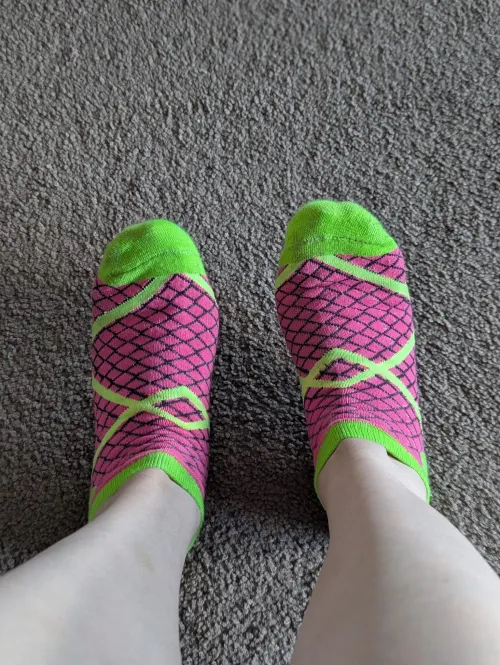 Crazy socks!  size 7.5