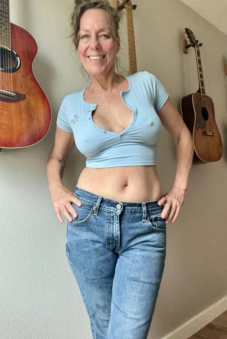 Denim days hit different.  59yo