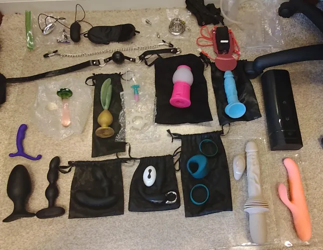 Every sex toy I've ever bought! (And still have)