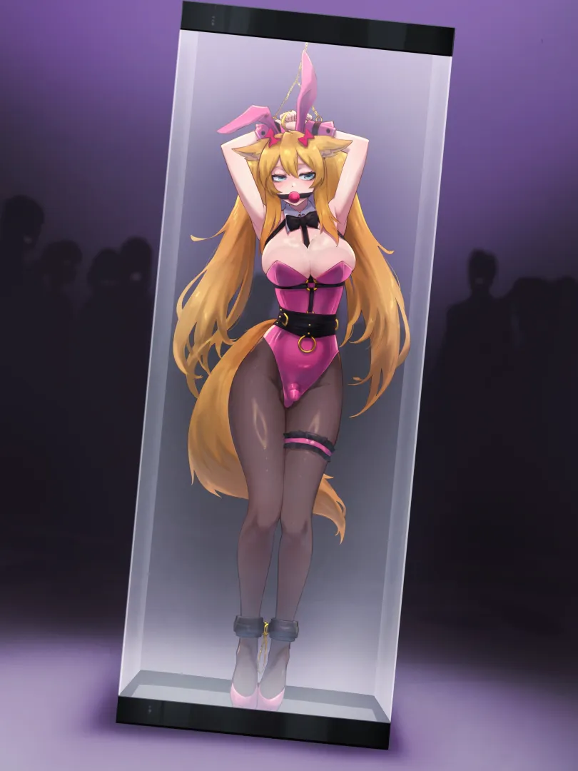 Feminized into a bondage bunny