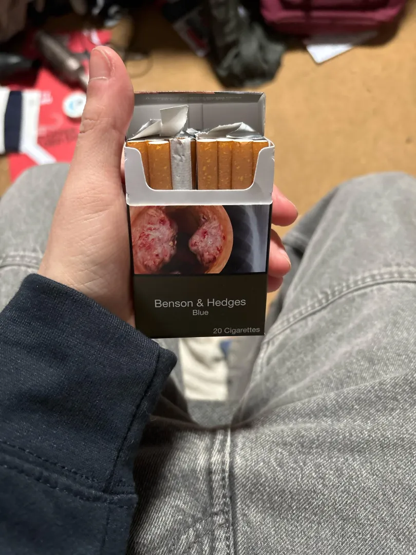 First time smoking B&H blues