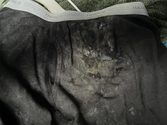 getting thicker. i had feel asleep right after for almost 20 minutes so most of my cum dried up