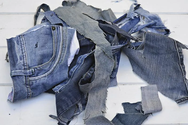 Hand sewing jeans???