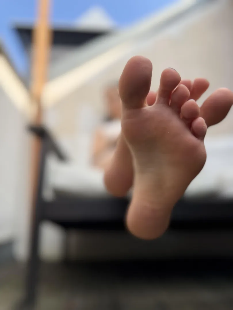 Happy time on balcony