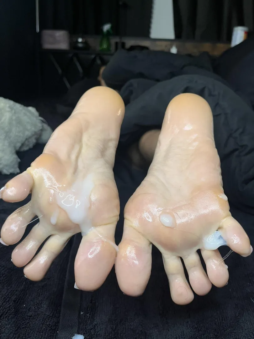 I have a clean up job for you. Use your tongue