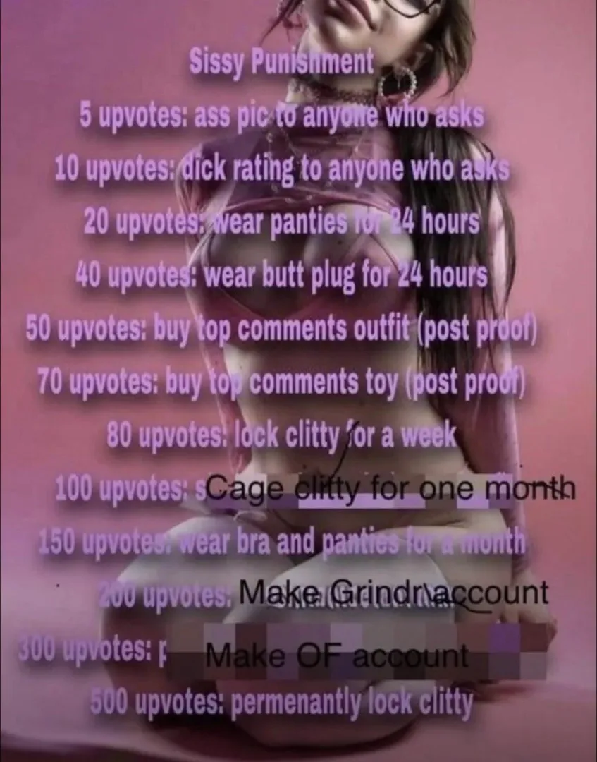 ill be a good girl and follow all of them 