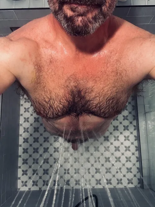 Jump in the shower and the blood starts pumpin’