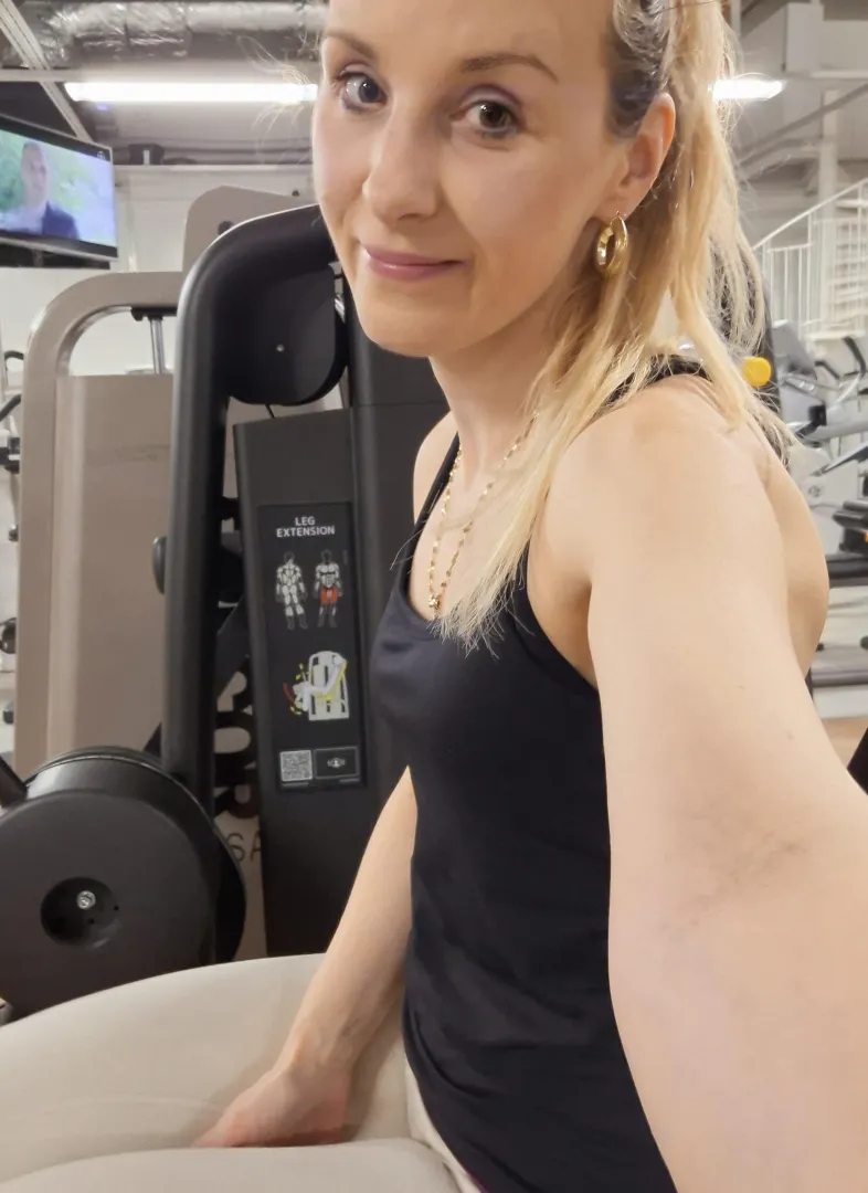 Just a quick photo from the gym!! 