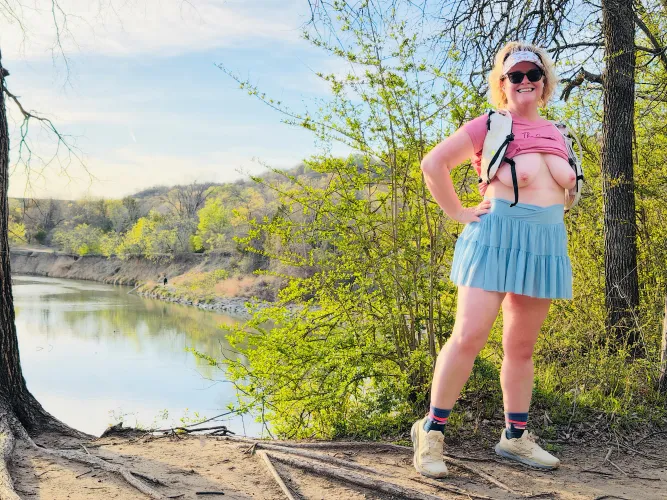 Just out here raising the average heart rate