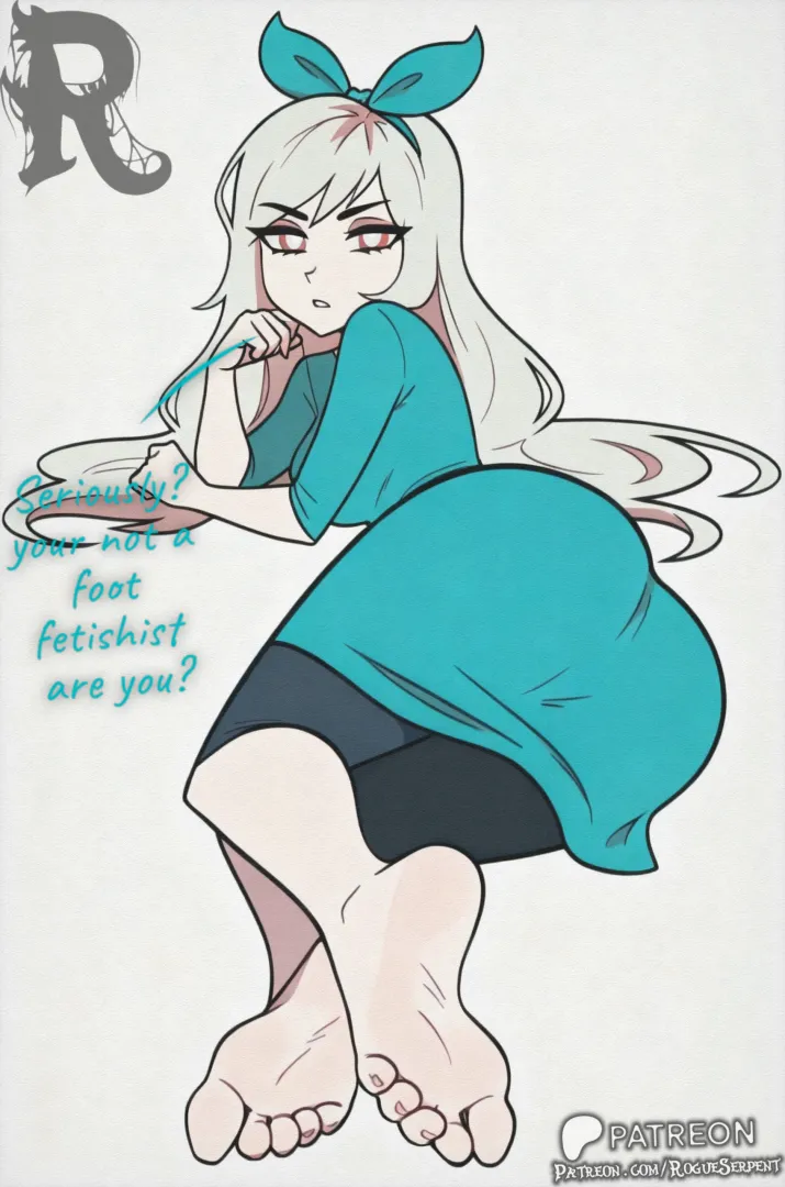 (Maria) *OC* Suspicious Feet