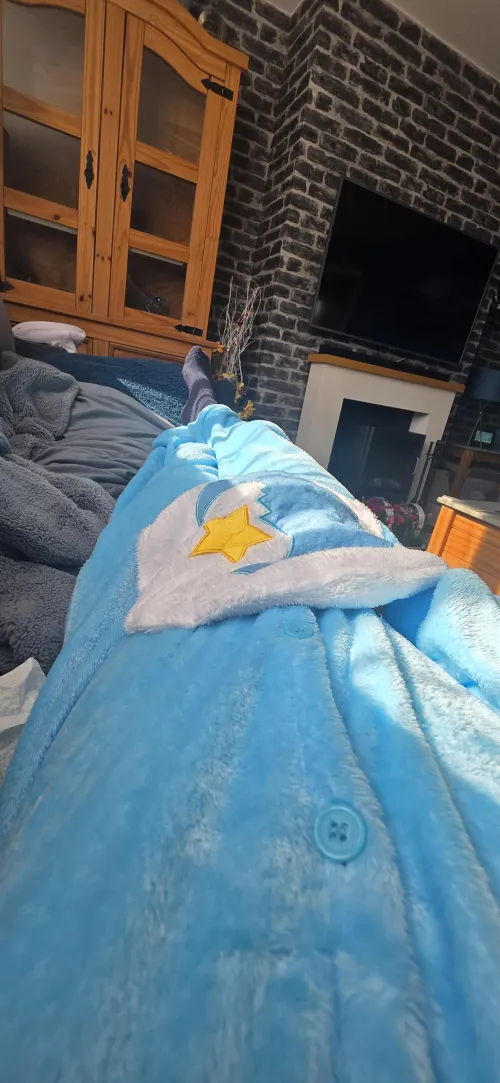 My onesie is so soft