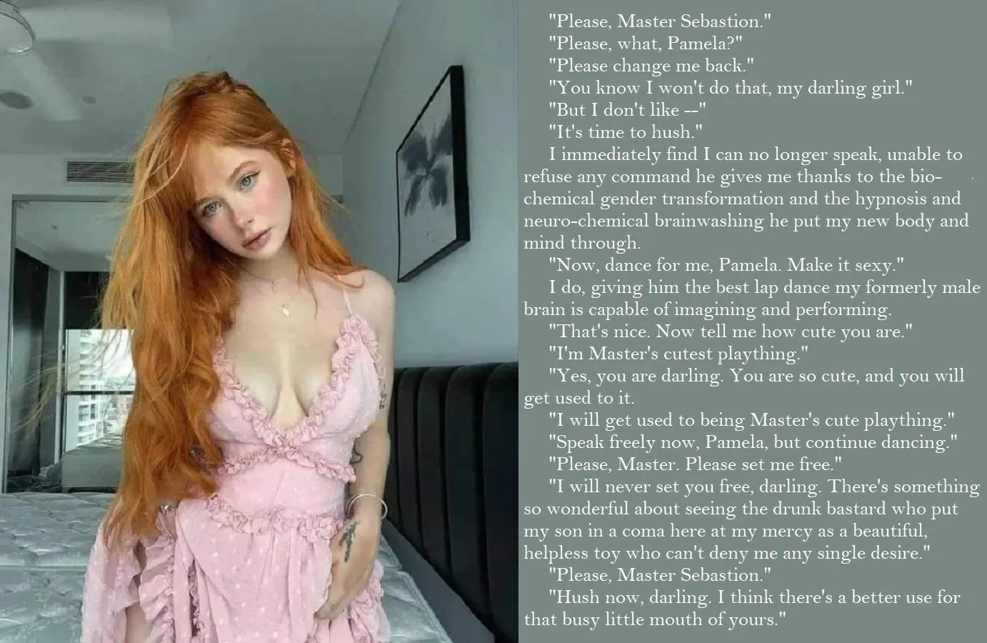 New Caption! So Cute, and You Will Get Used to It