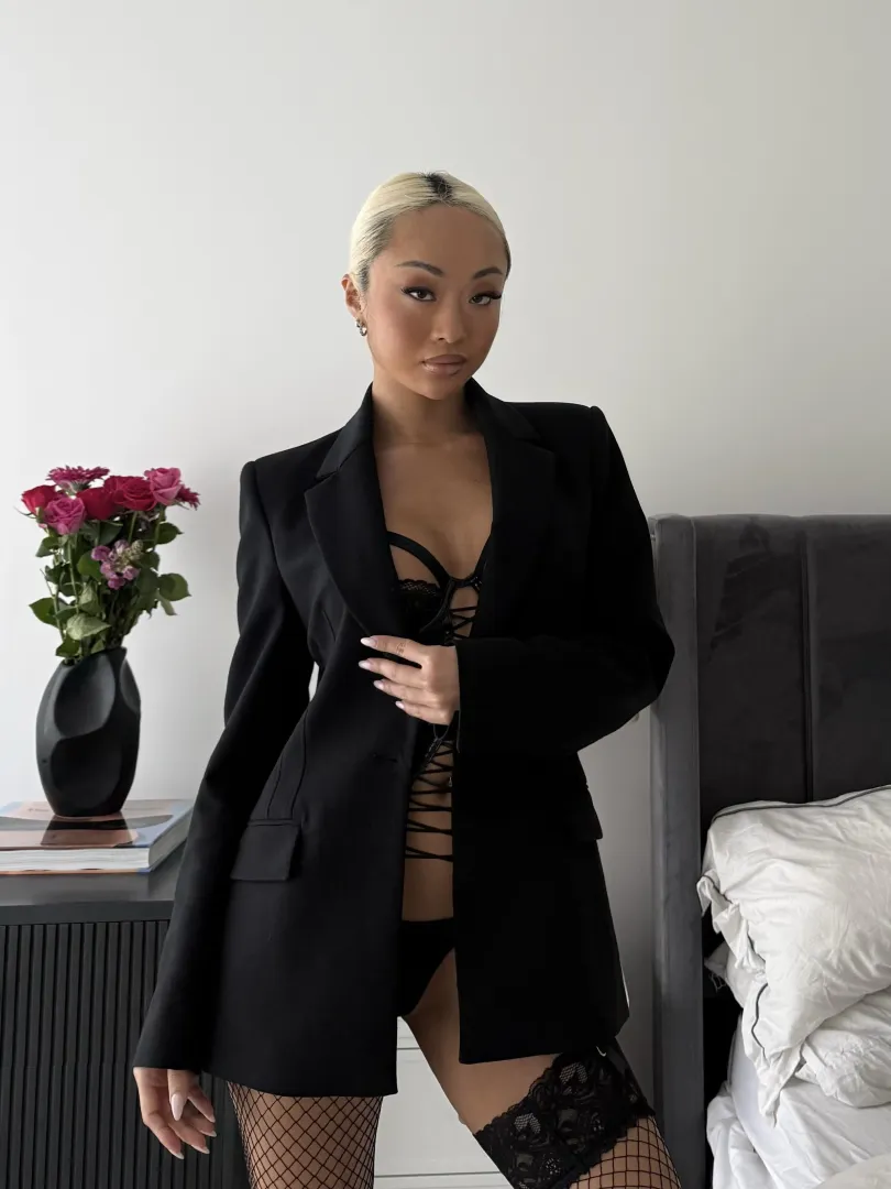 Office look… with a secret underneath 