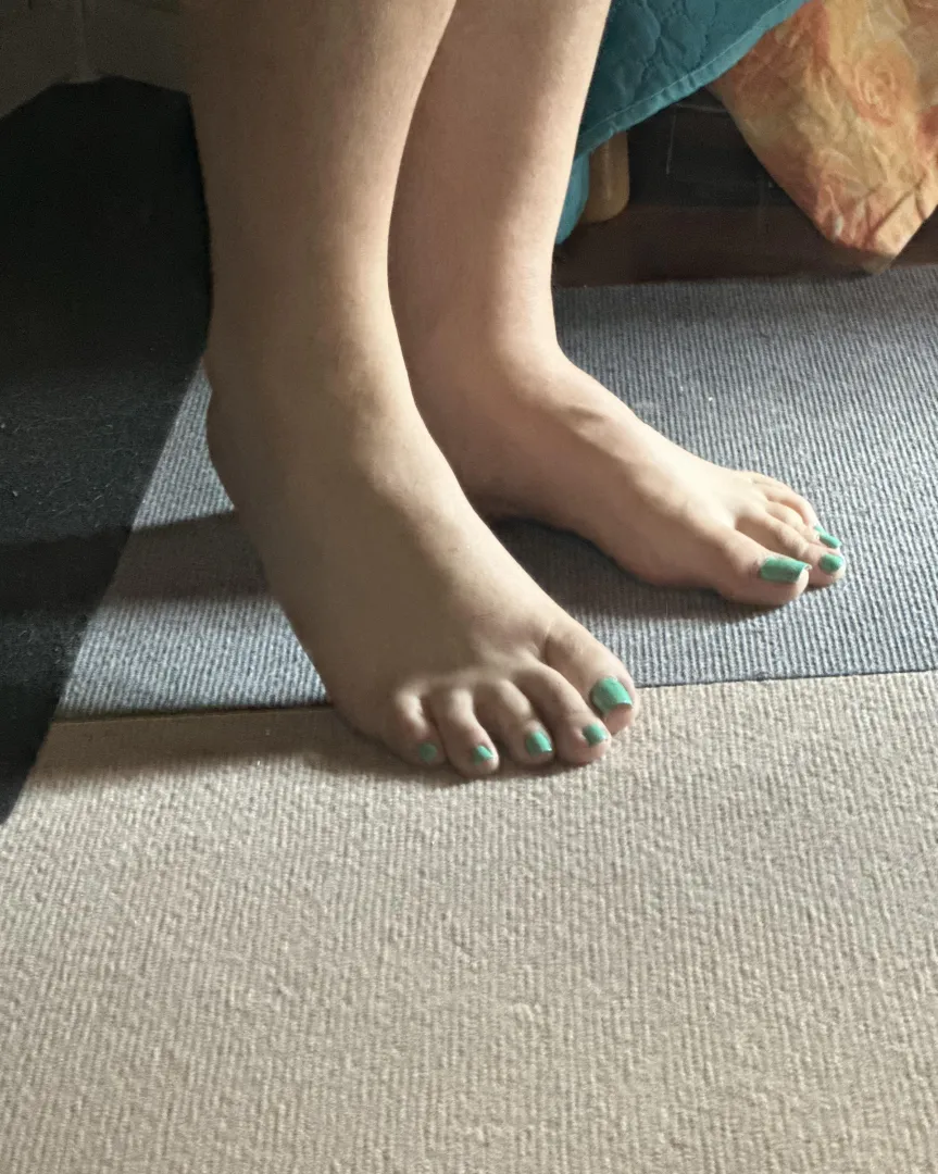 Pedicure just finished :3