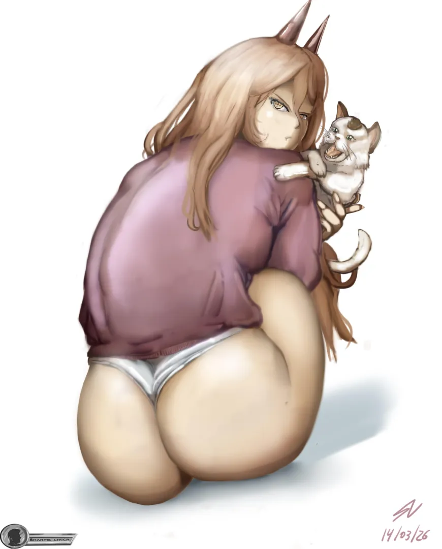 Power and Nyako (By me)