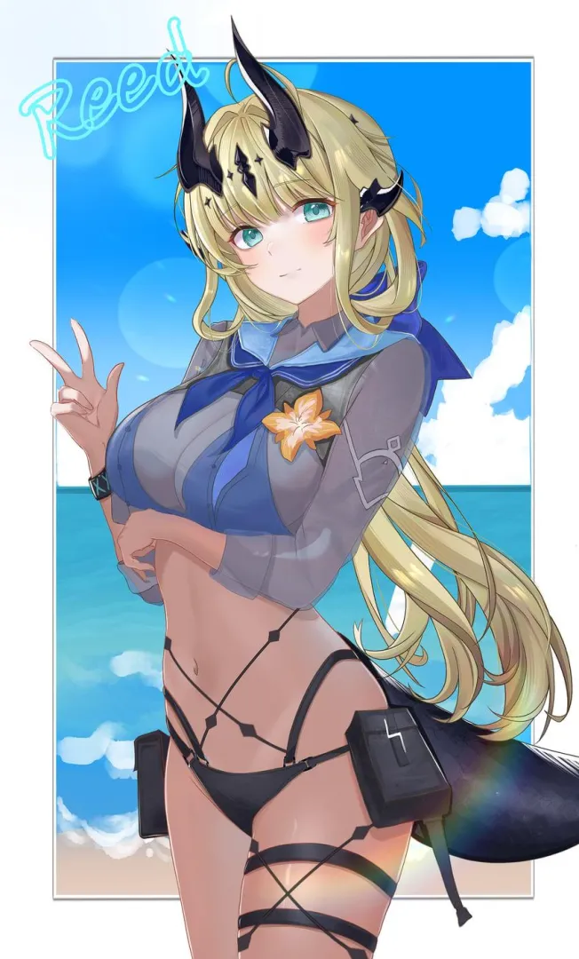 Reed the Flame Shadow Summer Flower [Arknights]