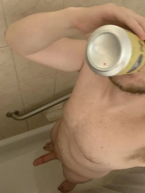 Shower beer anyone