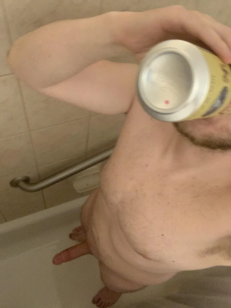 Shower beer anyone