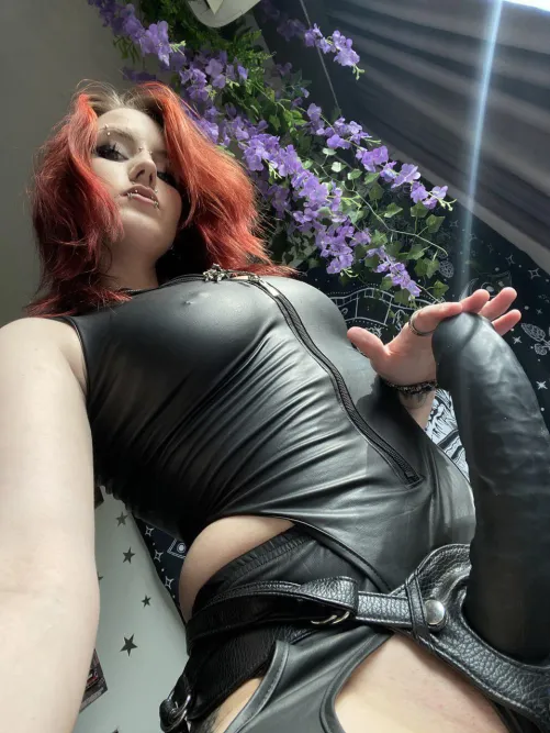 Stay down, eyes on me, and take every inch like a good boy