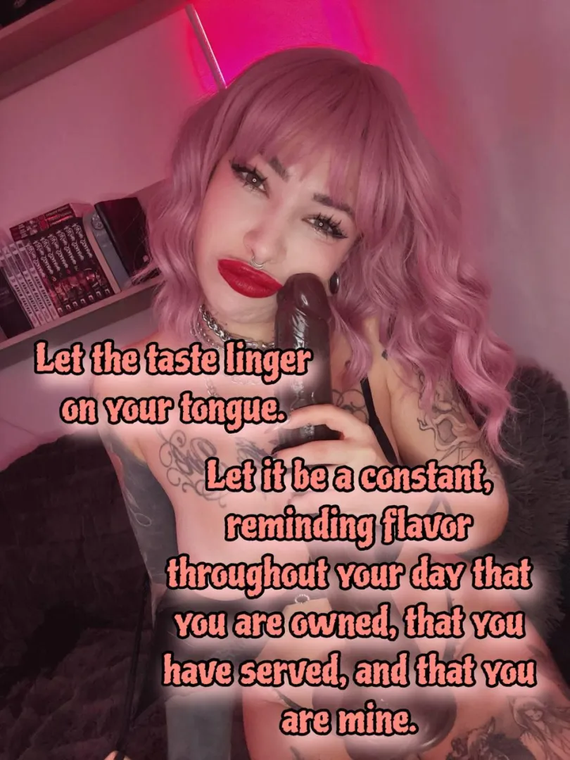 Swallowed.. but the taste lingers