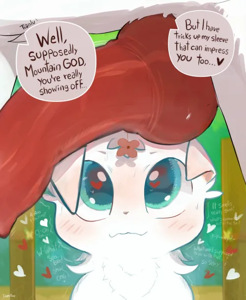 The Hot Mountain God (By me)