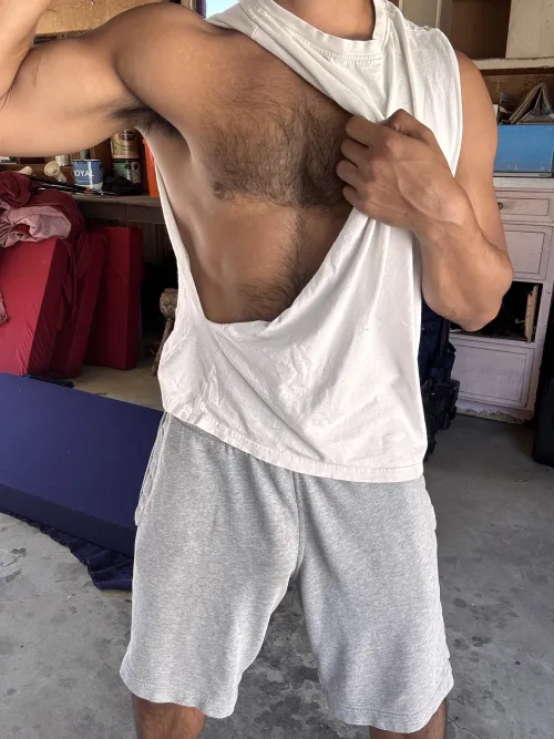 This heat wave got me wearing less and less