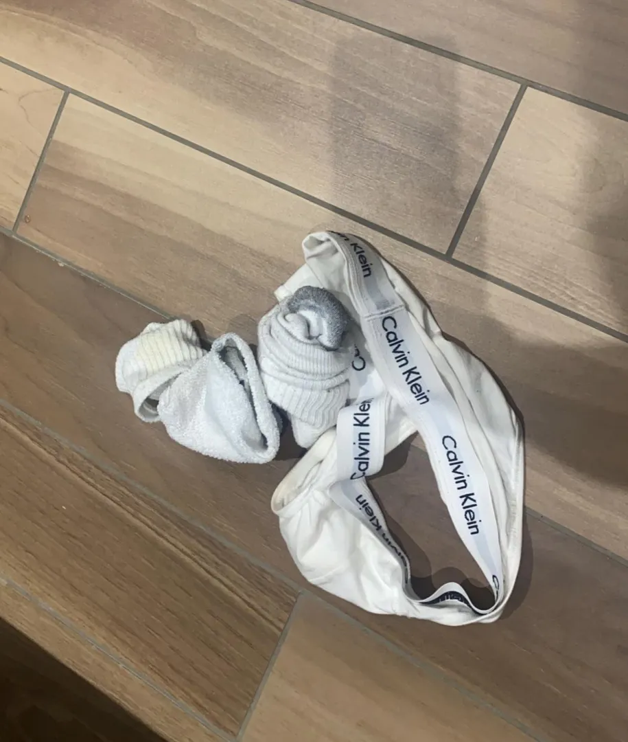 After my workout I’ll give you my undies