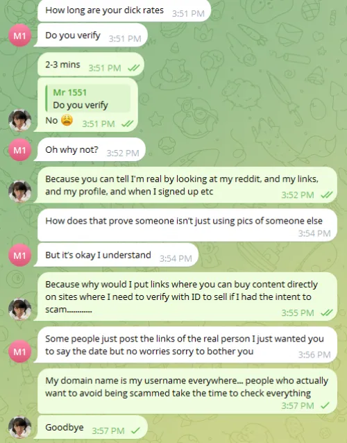 Am I tripping or did he want a free clip of me saying the date?