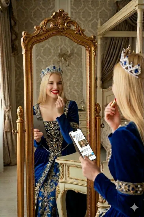 An entry into Queen Alex's private journal: Everything's coming up roses (not for  to read)