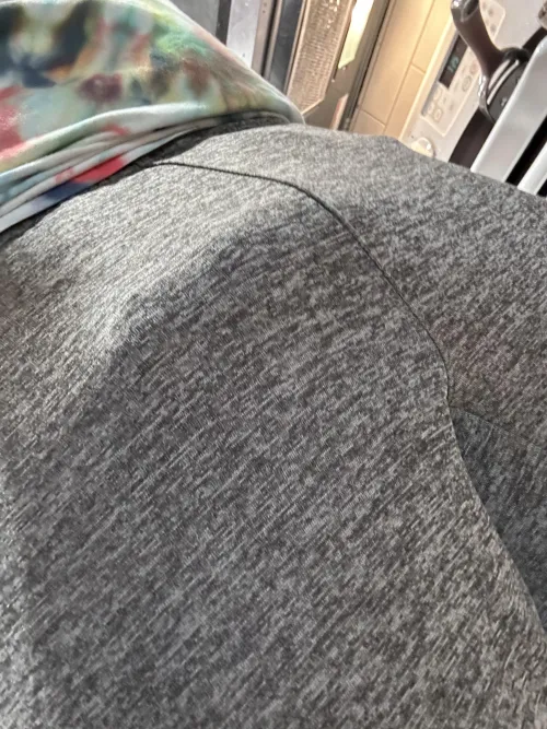 At the stove cooking, is my meat ready?