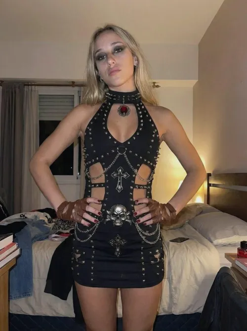 Before I peg you, I'll make you my pretty girl.