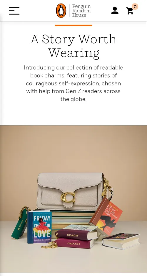 Books are fashion accessories