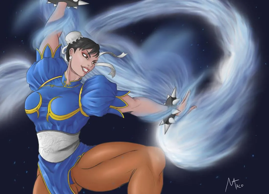 Chun Li - KIKOKEN! By MarcoFalcon
