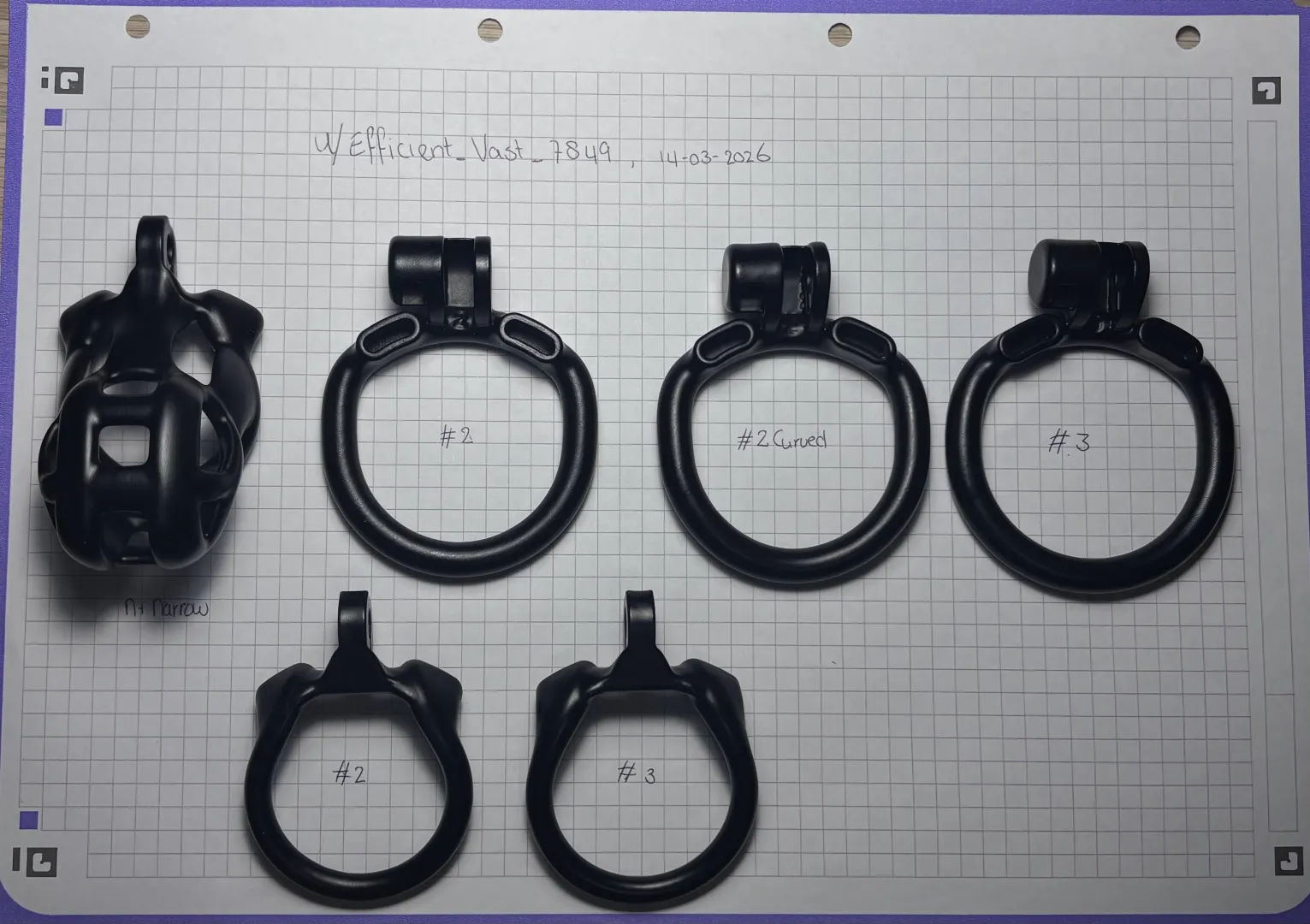 [EU/NL] [COBRA N+Narrow/BASERING: 2, 2Curved, 3/ SHAFTRING: 2, 3] Sell