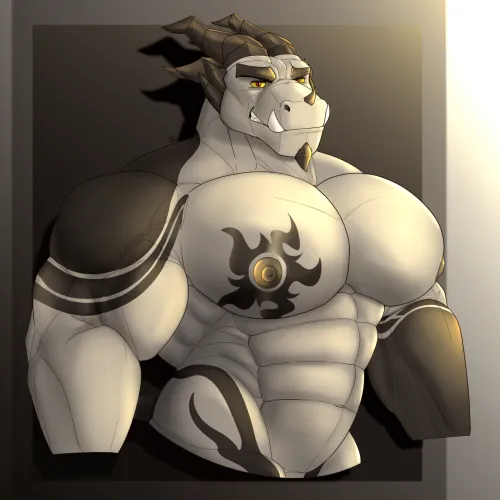 Fanart of Krydon the Dragon (artist is me, @ZalSaurus)