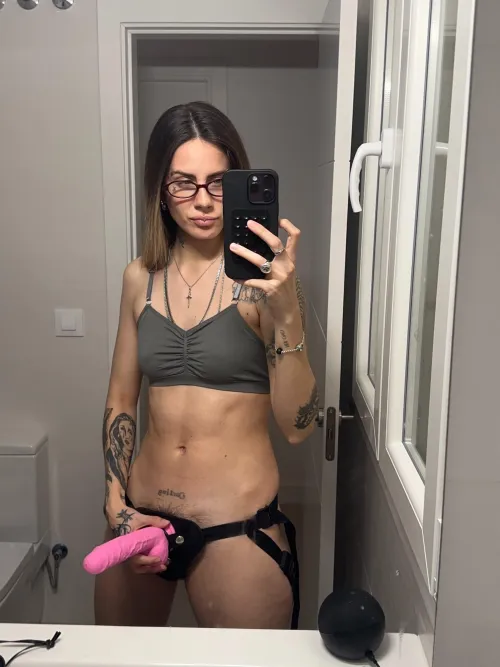 First a romantic date and then a night of pegging, what do you think?