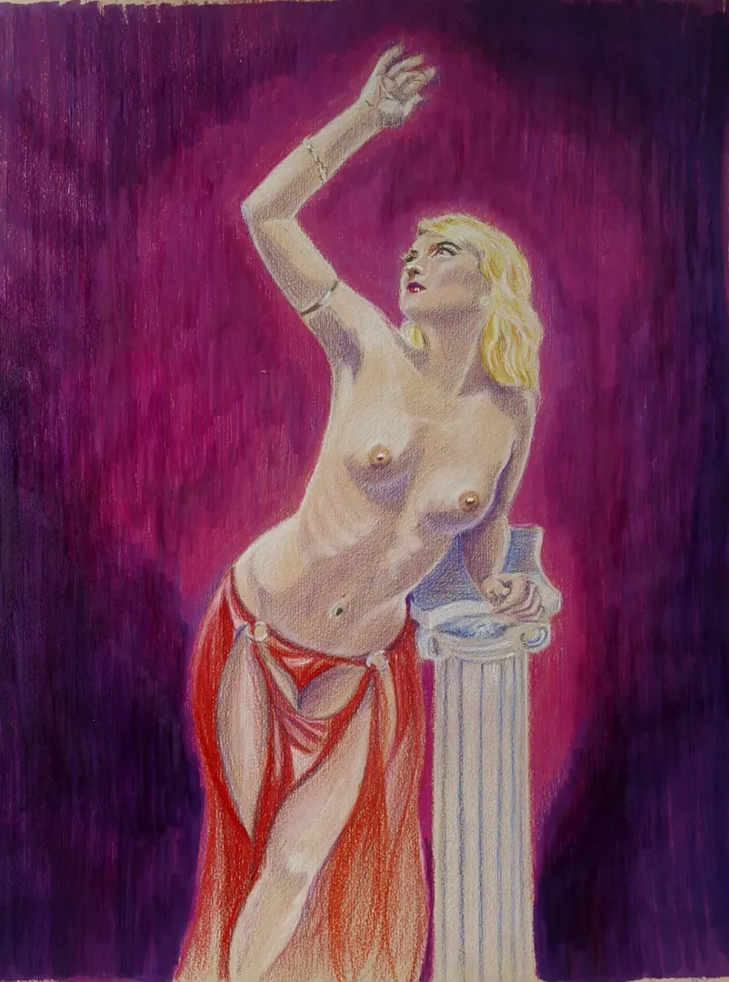 Godess in the light by me