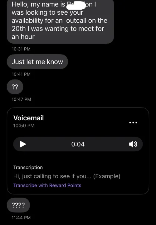 His dick is just gonna fall off if I don’t confirm this appointment