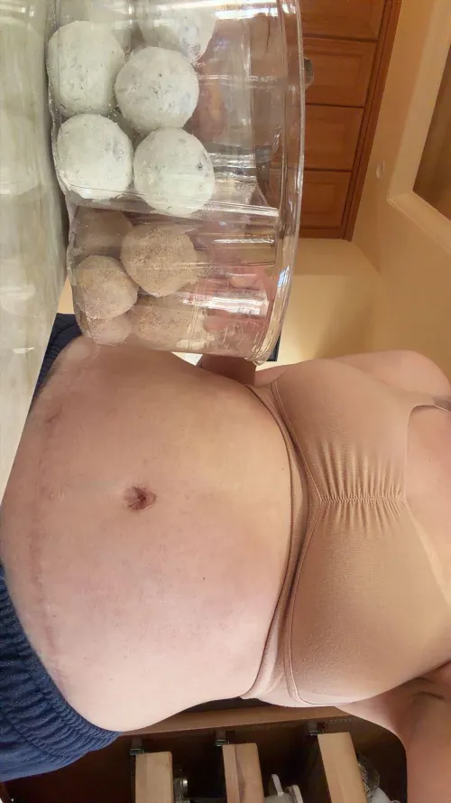 How many donut holes do you want me to eat? 