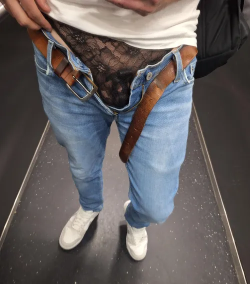 I got a brief flash of panic in the elevator. I've never been this nervous before.