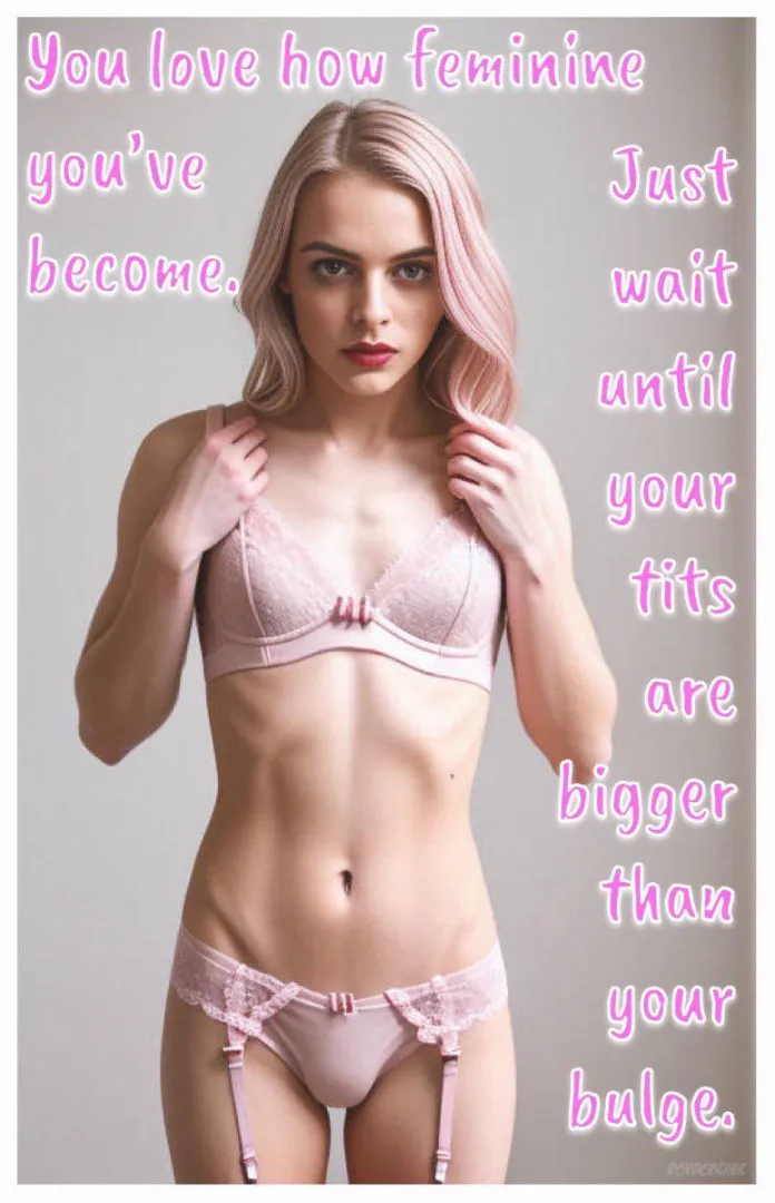 I’d love to look down and see a real pair of titties.