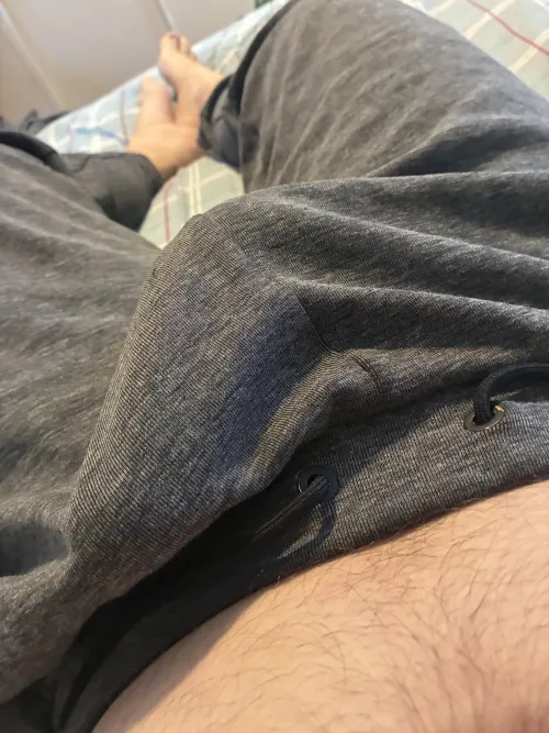 It’s cold out. I guess I’ll keep it inside today.