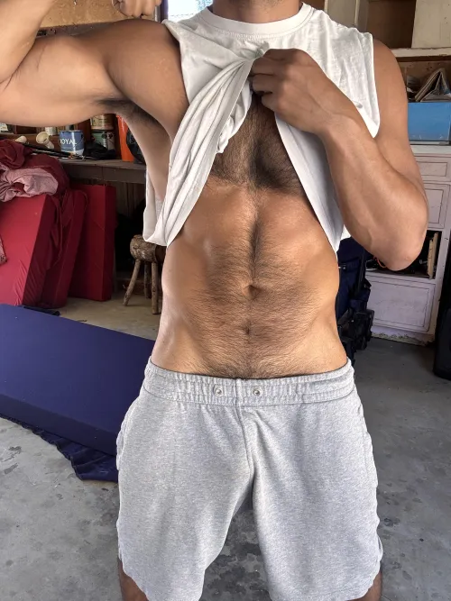 It’s hot. Maybe I should take this off bro