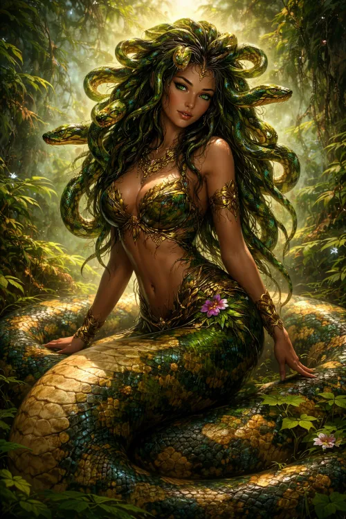 Jungle Lamia Gorgon