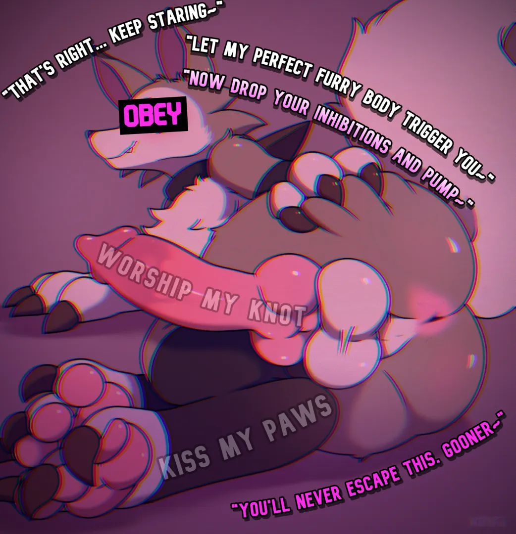 Just stare and pump and obey :3