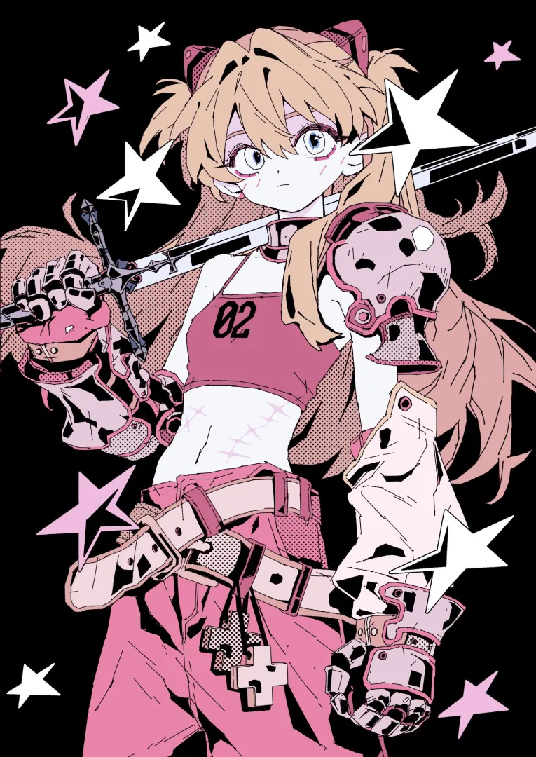 Knight Asuka [Neon Genesis Evangelion] (arkestar)