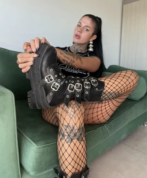 Las botas dicen todo lo que no hace falta que diga