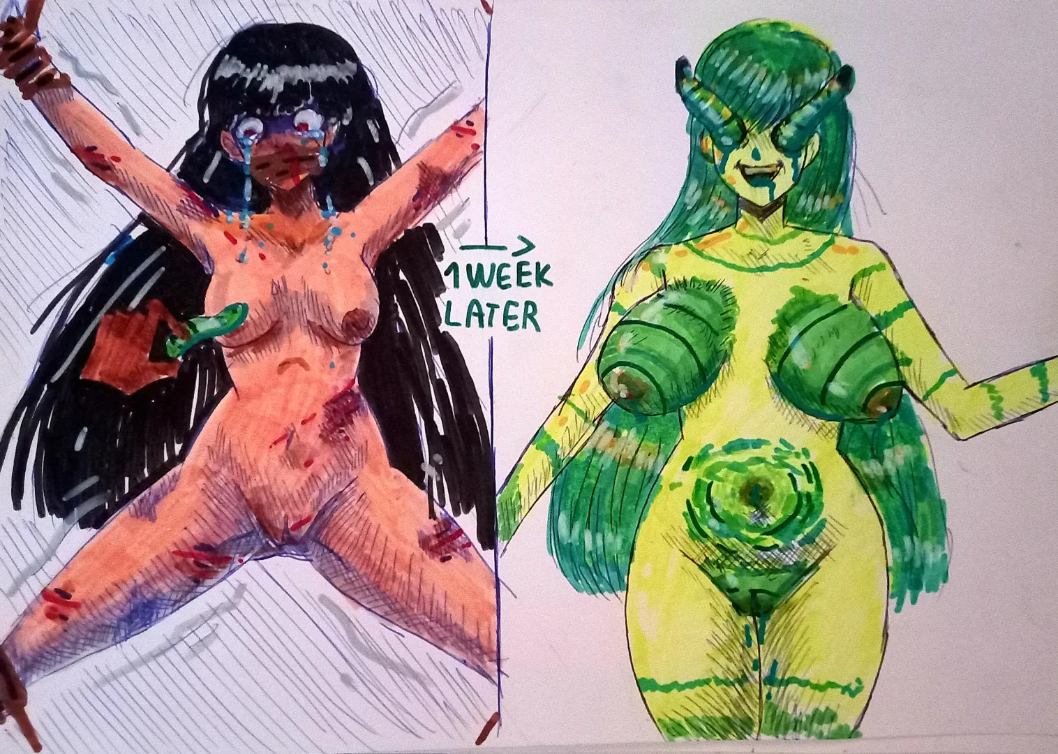 Leucochloridium infestation by me